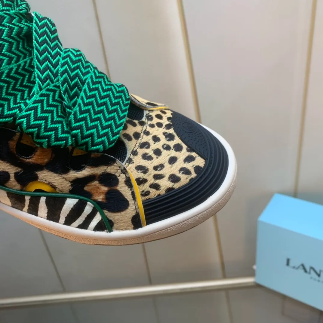 💰600. Lanvin LANVIN. 22 colors: nubuck fabric, breathable mesh, cowhide feet! Same style for men and women: sizes 35-46! High and low versions!